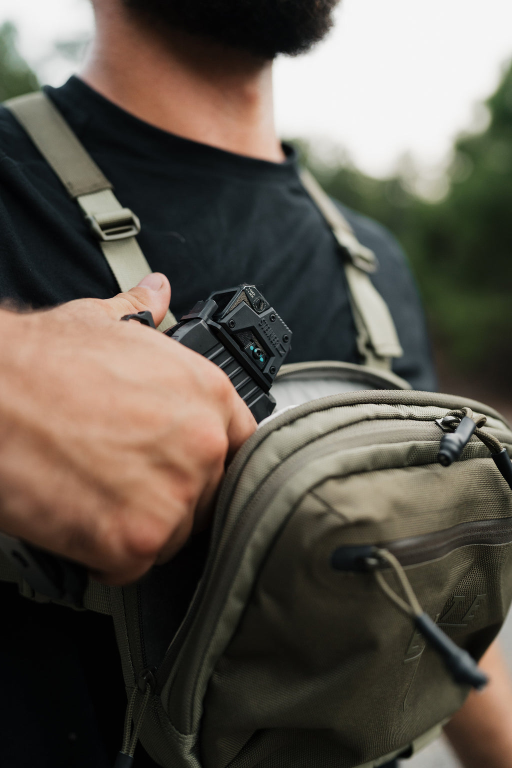 TrailGuard Chest Pack for Concealed Carry