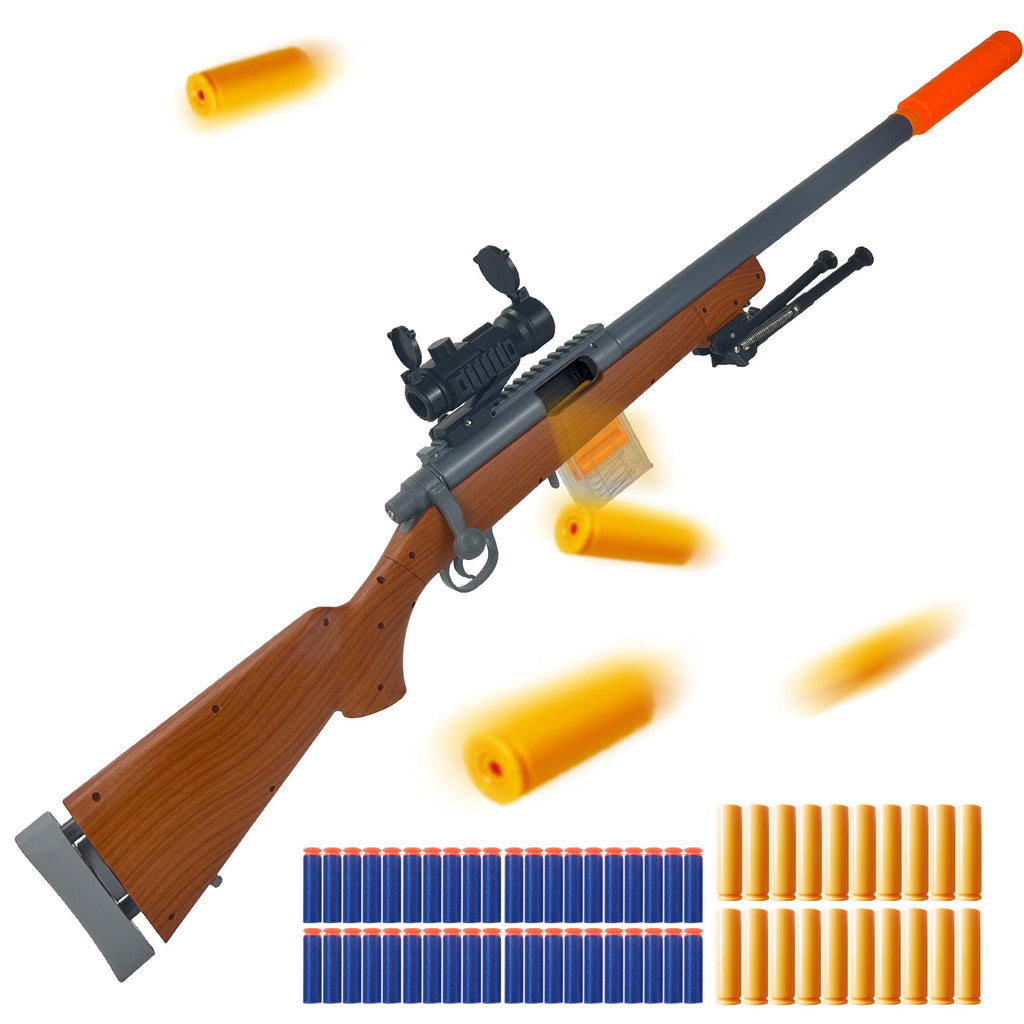 M24 Tactical Toy Gun - Features realistic design and safe soft bullets for endless fun and excitement! Birthday gift, children's gift.